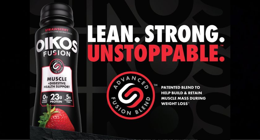 Oikos Launches Cultured Dairy Drink to Support Muscle Mass During Weight Loss